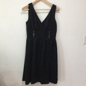 EUC Ginny H Workwear Dress Size 4 Black Wool